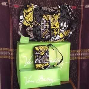 New VERA BRADLEY crossbody bag & wallet BAROQUE